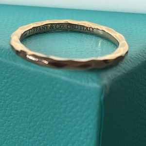 Authentic Rose Gold Tiffany & Co Ring